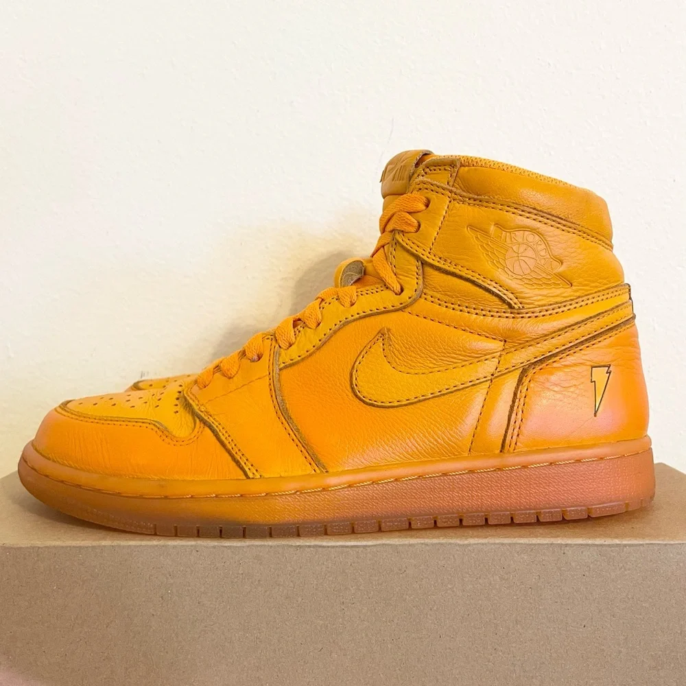 AUTHENTIC Jordan 1 Retro High Gatorade Orange Peel size 8 AJ5997-880 2017 USED